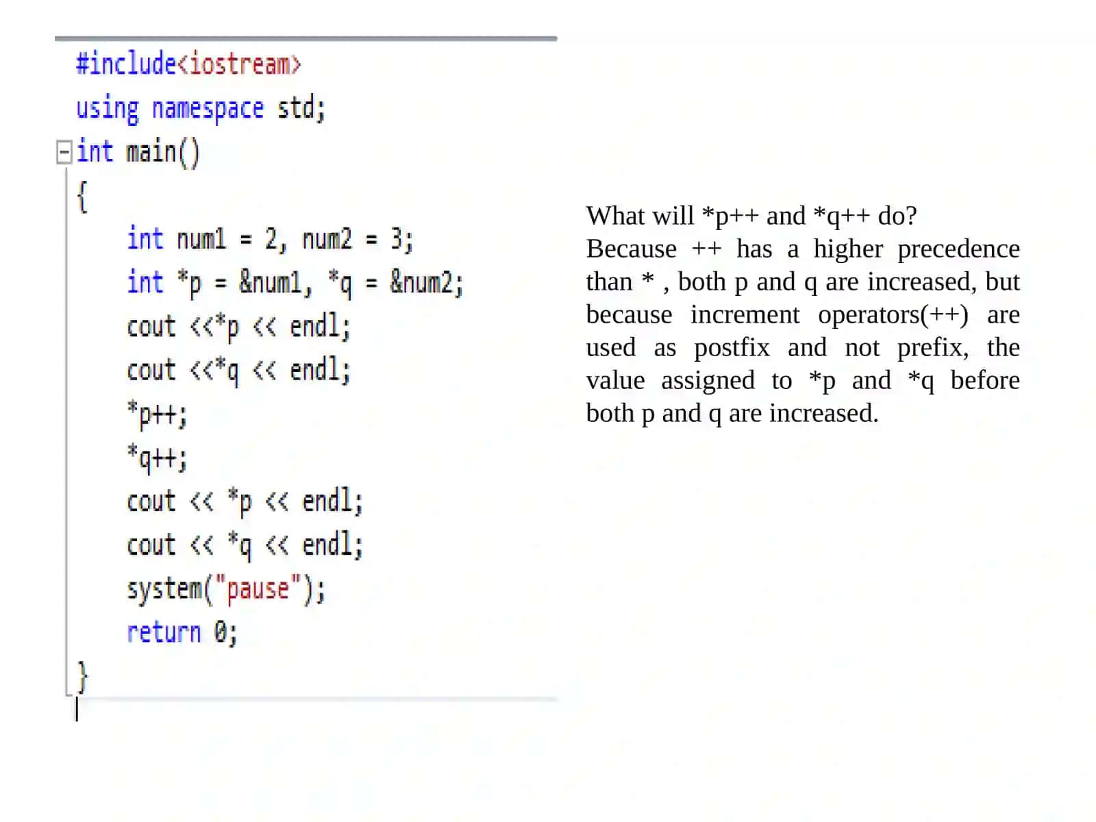 Pointer Arithmetic 4