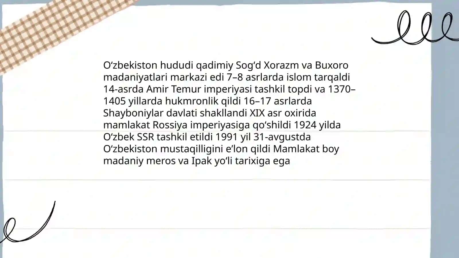 Oʻzbekistonning geografiyasi 4