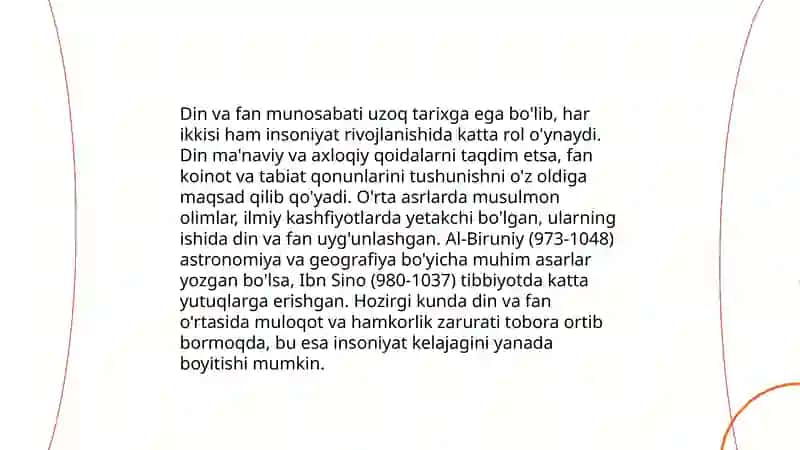 Din va hurfikrlik 4