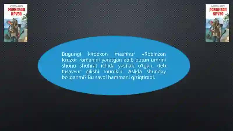 Robinzon Kruzo 4