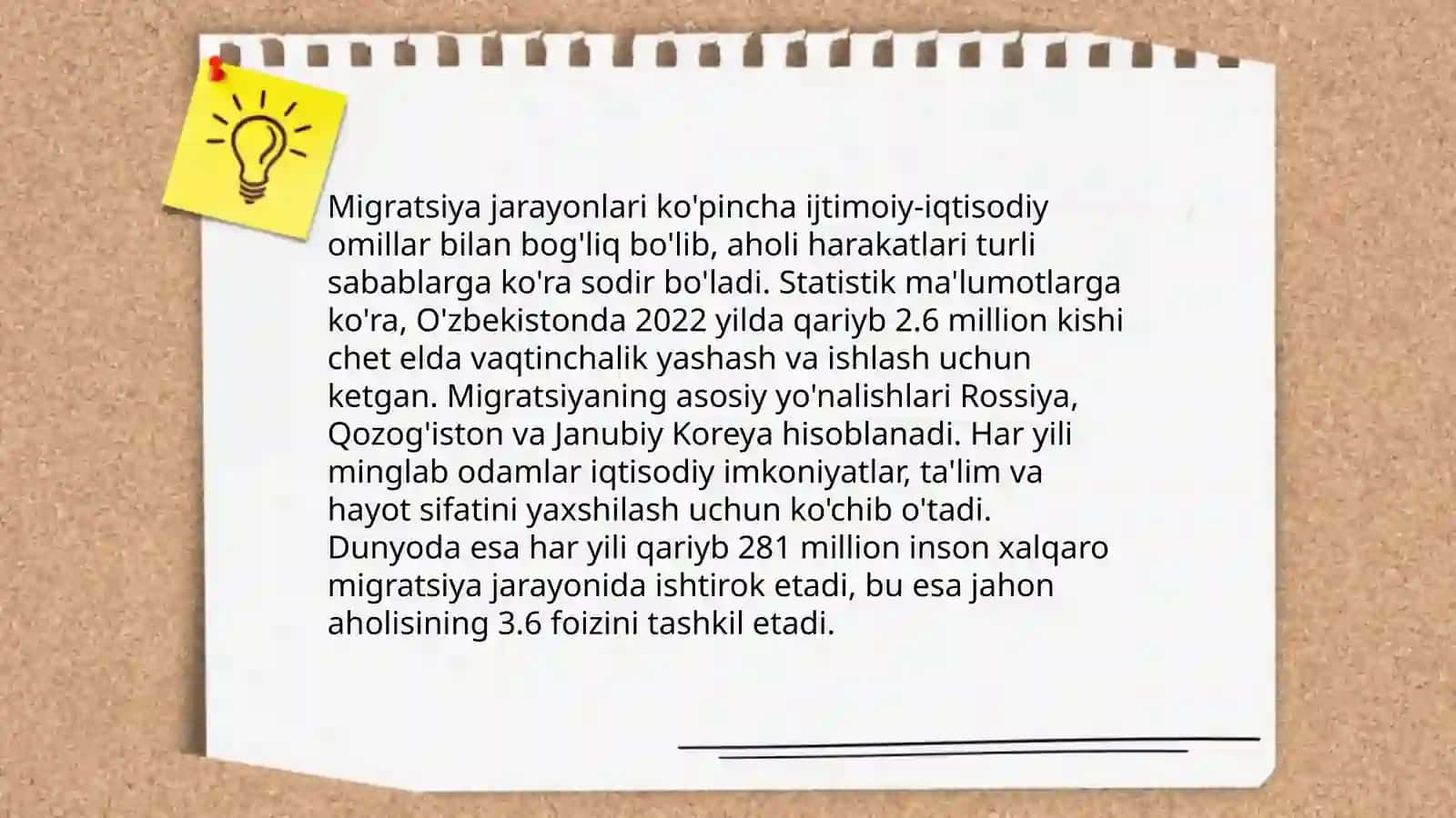 Demografik o'zgarishlar 4