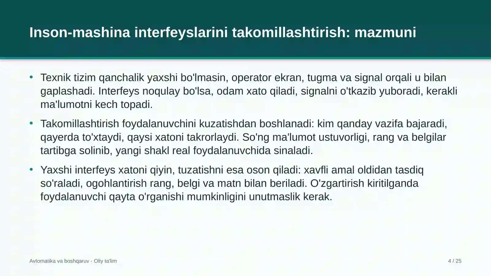 Hosting provayderlarida inson-mashina interfeyslarini takomillashtirish 4