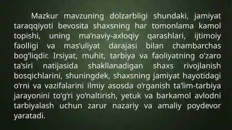 Shaxs haqida 4