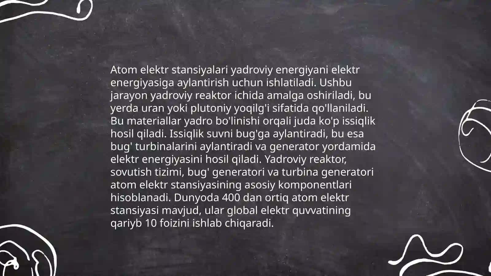 Atom elektr stansiyalarining tarixi 4