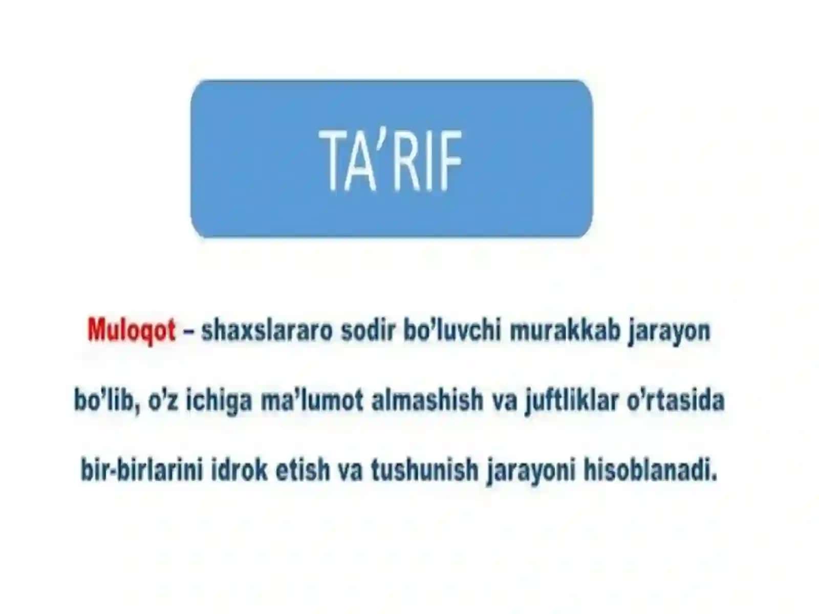 Muloqotning samarali vositalari 4