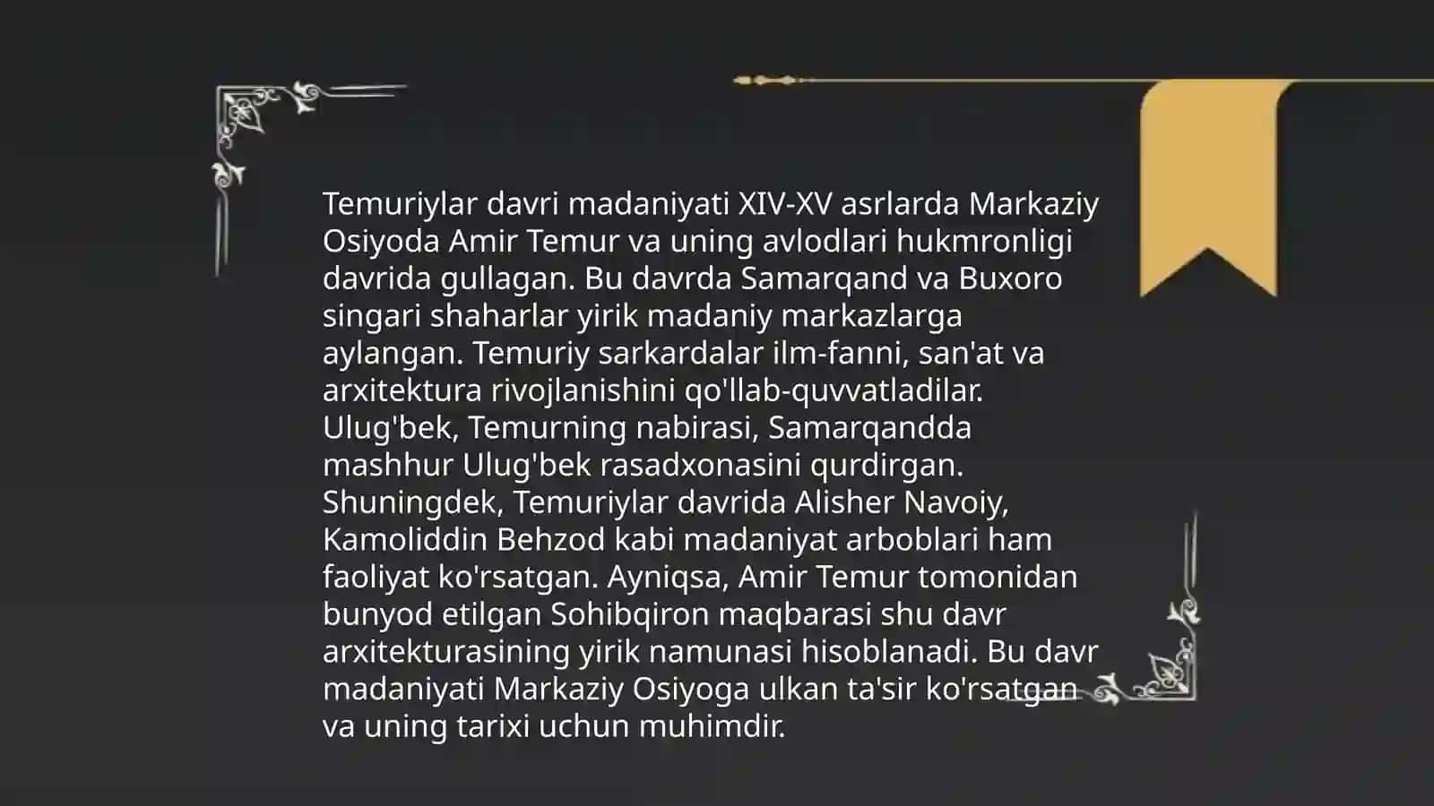 O'zbekiston tarixida renesans davrlari 4