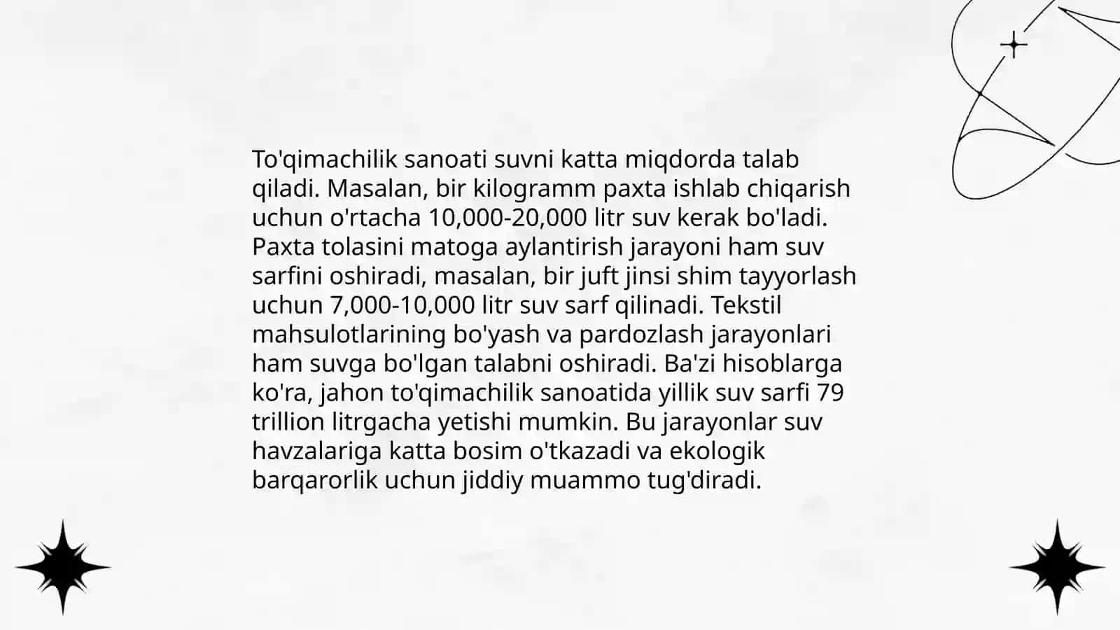 Oqova suvlarning tasnifi 4