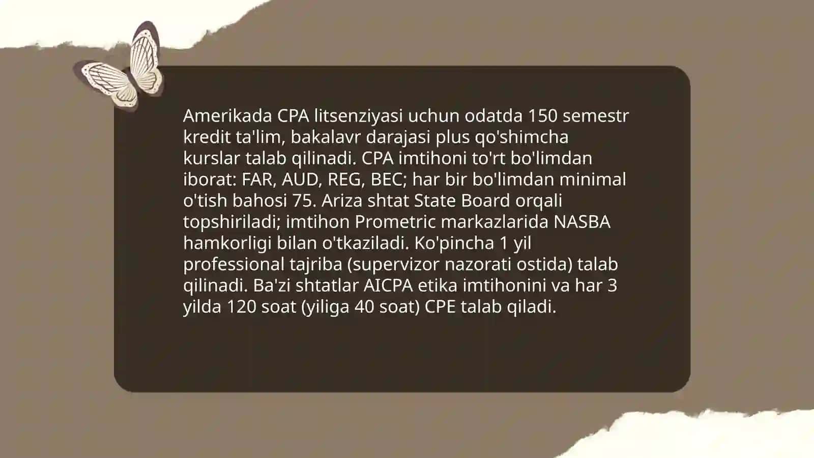 Amerikada auditorlik faoliyati 4