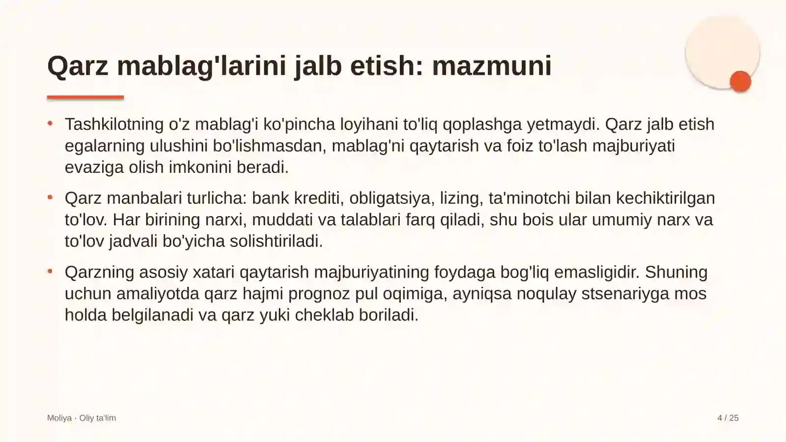 to'lov tizimlarida qarz mablag'larini jalb etish 3017 4