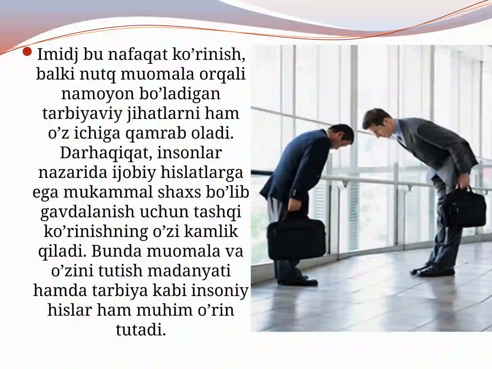 Ishbilarmonlik imidji 4