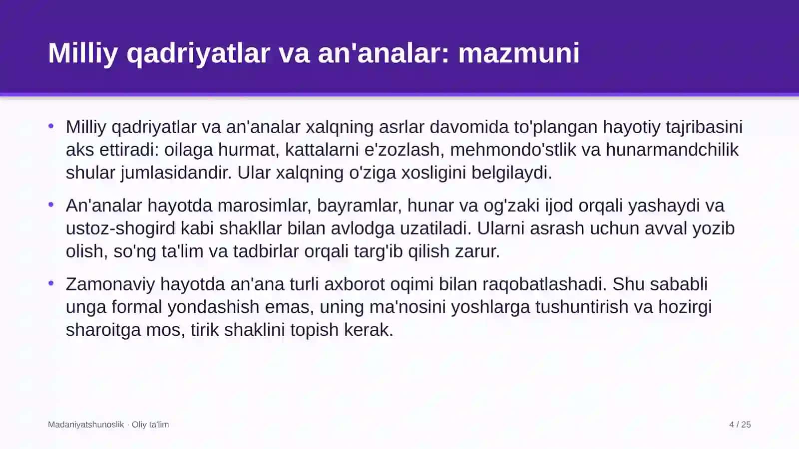 Aeroportlarda milliy qadriyatlar va an'analar 4