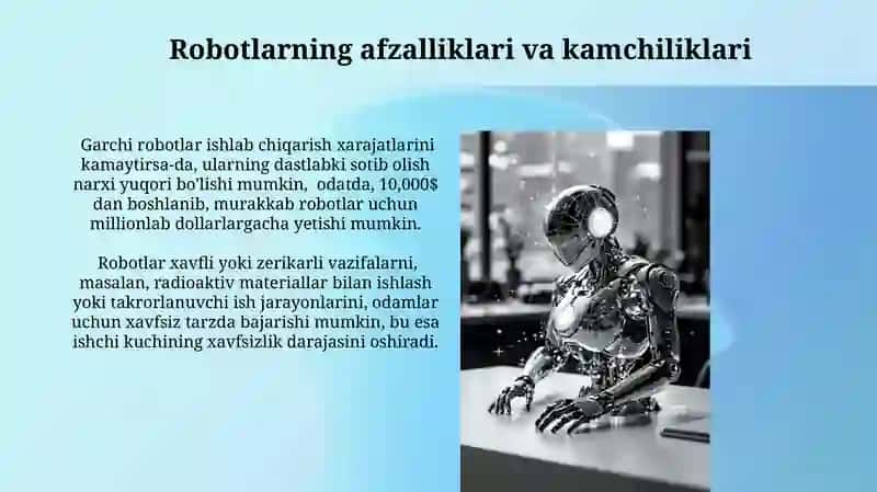 Robotlar haqida malumot 4