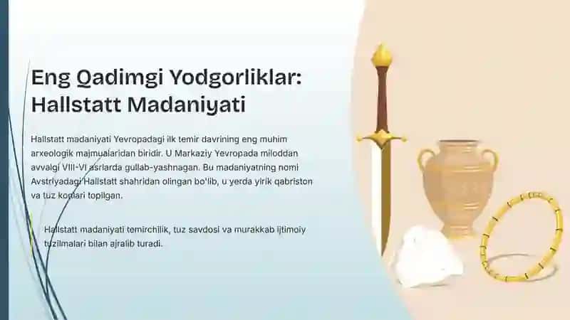 Yevropada Ilk Temir Davri Yodgorliklari 4