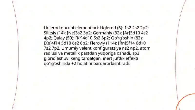Ulerod guruhi elementlarining umumiy tavsifi 4