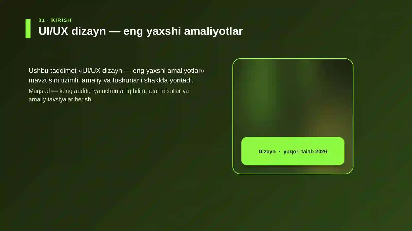 UI/UX dizayn — eng yaxshi amaliyotlar 4