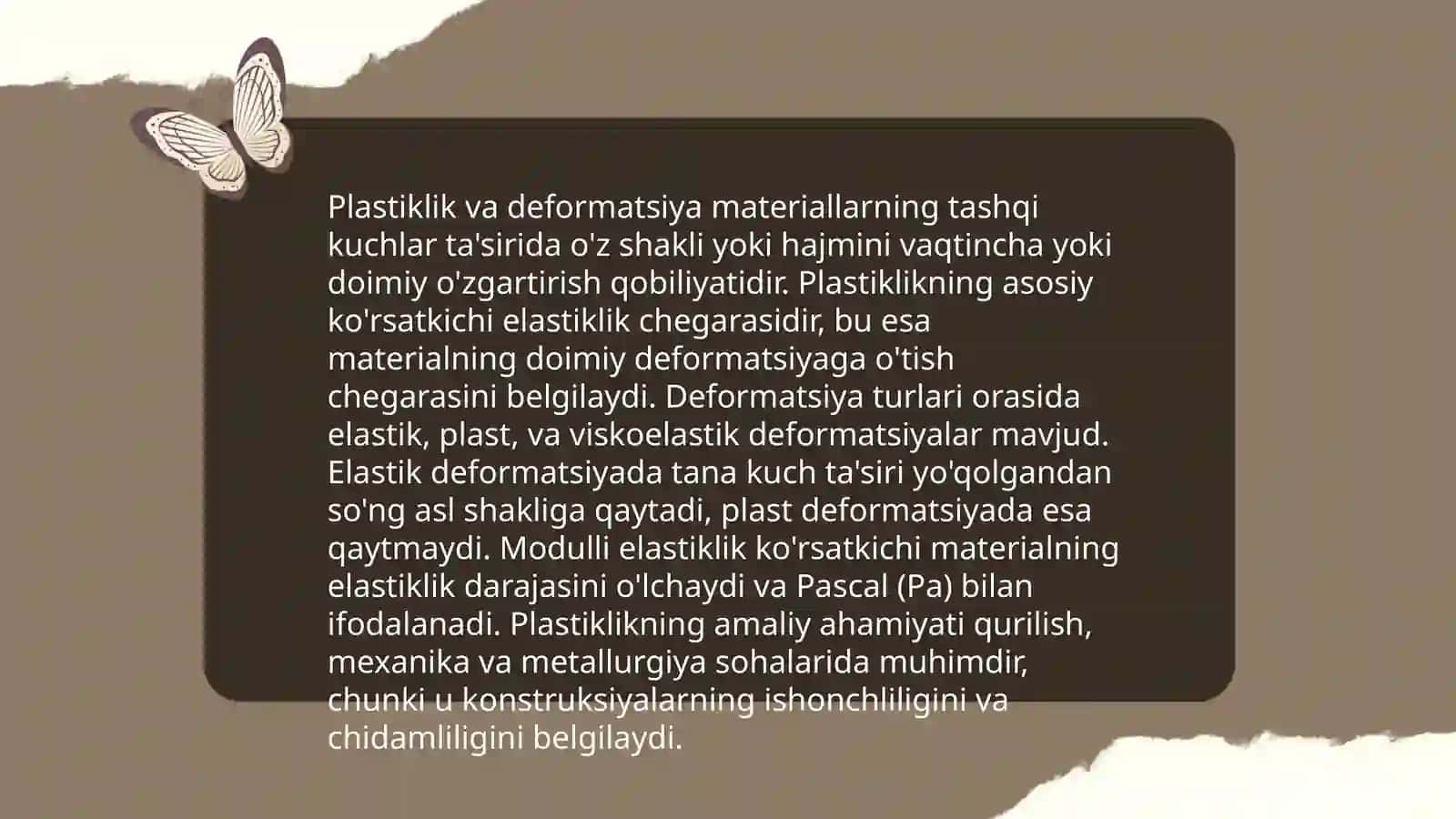 Tibbiyotda ishlatiladigan materillarning mexanik xossalari 4