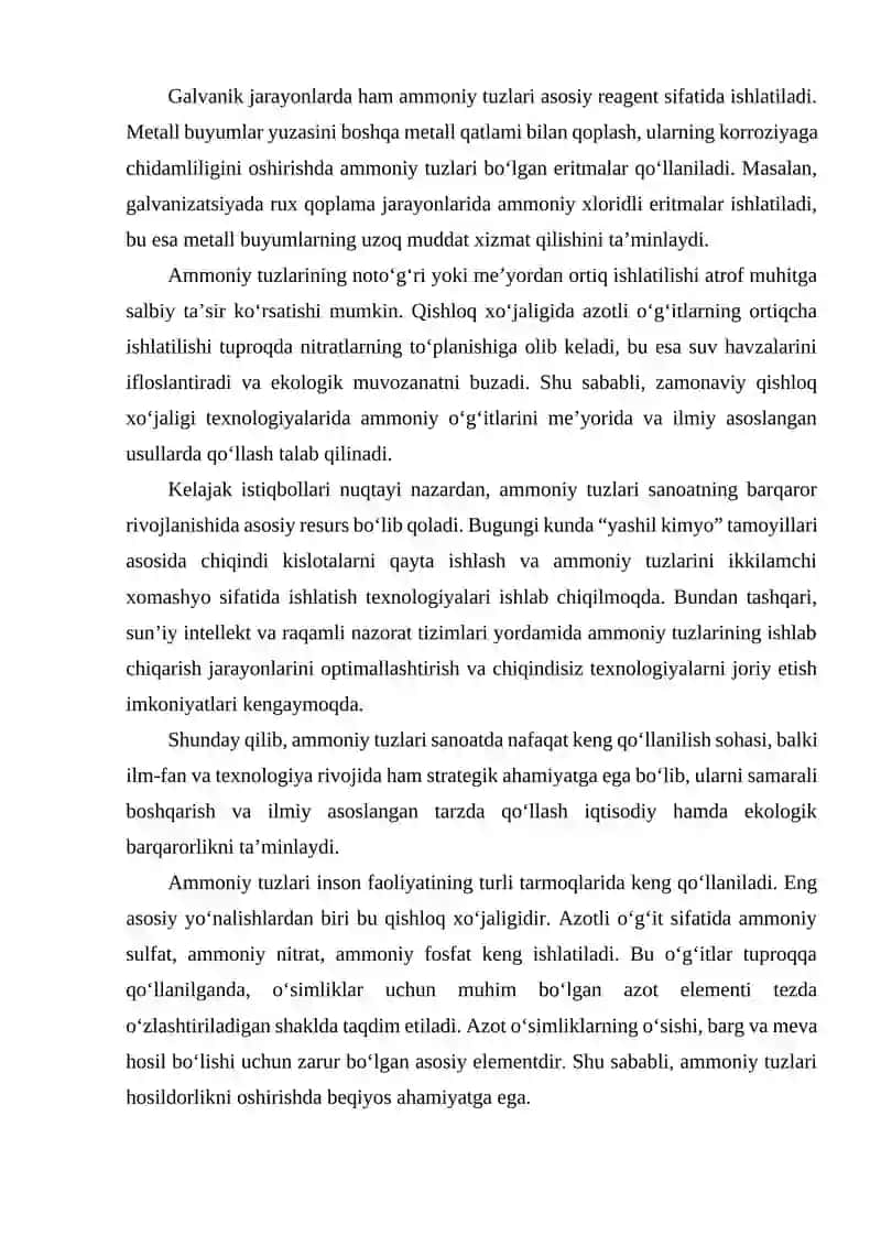Ammoniy tuzlar 4