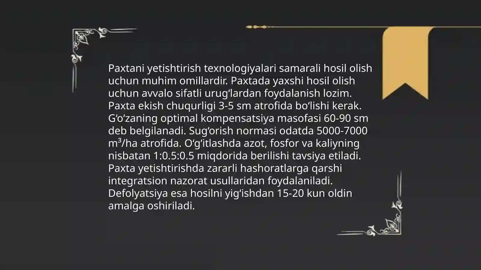 O'zbekistonning paxta sanoati tarixi 4