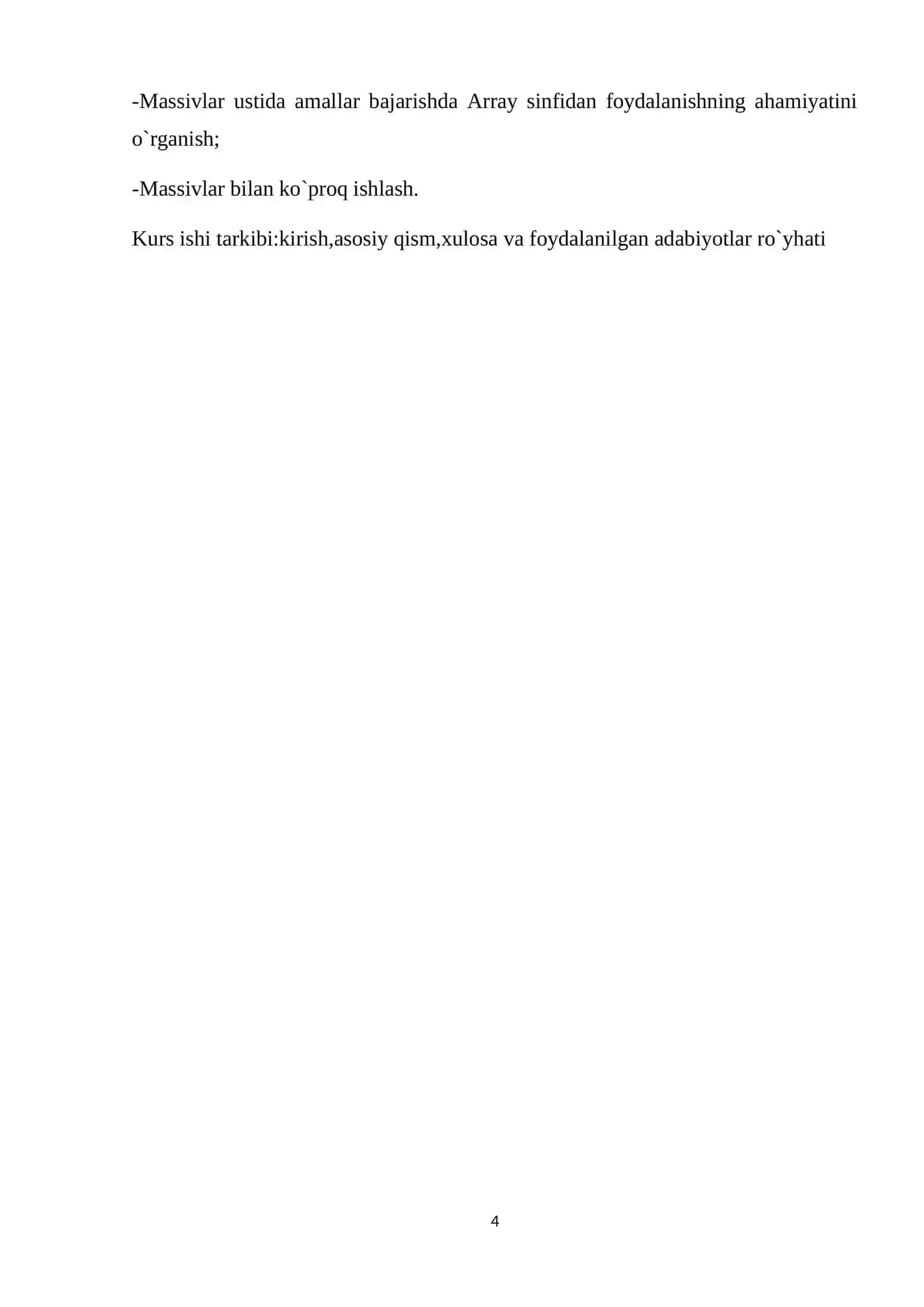 “C# dasturlash tili takrorlanish operatori ” 4