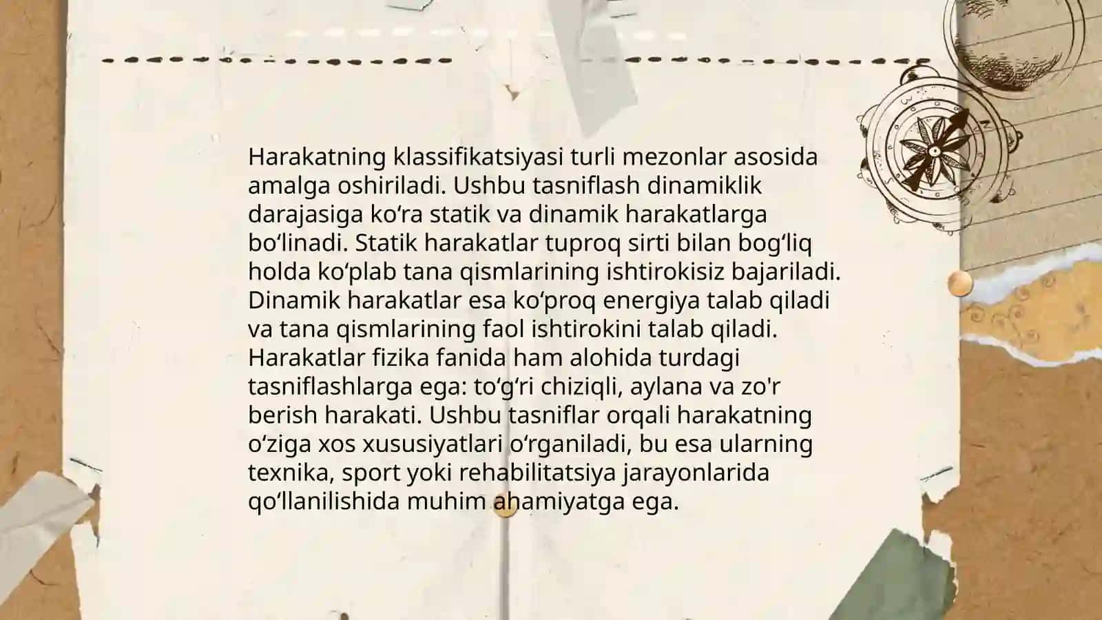 Harakat va uning hosilalari 4