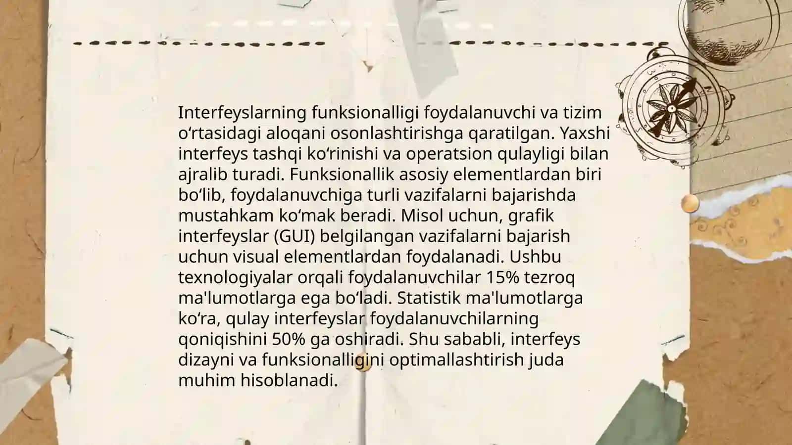 Interfeys tushunchasi, uning turlari 4