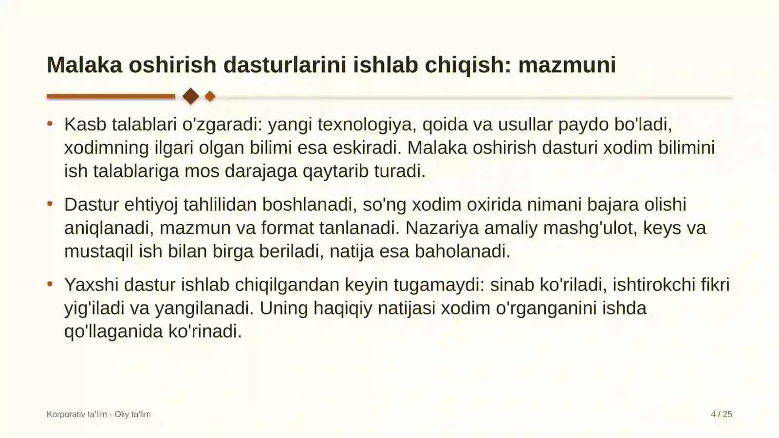 Logistika kompaniyalarida kasbiy malaka oshirish dasturlarini ishlab chiqish 4