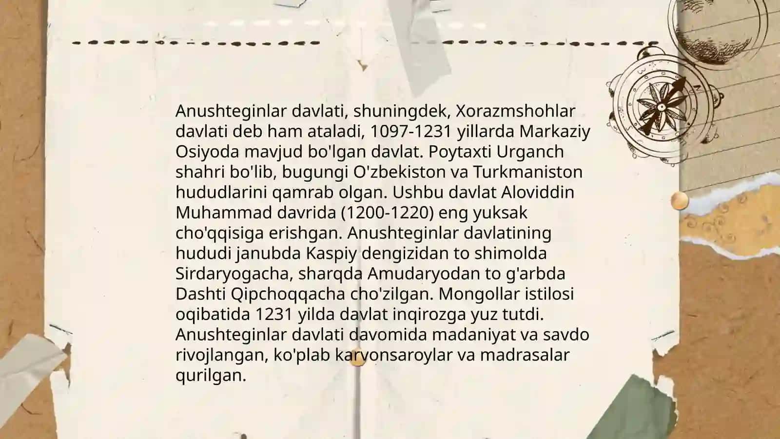 Anushteginlar davlati 4