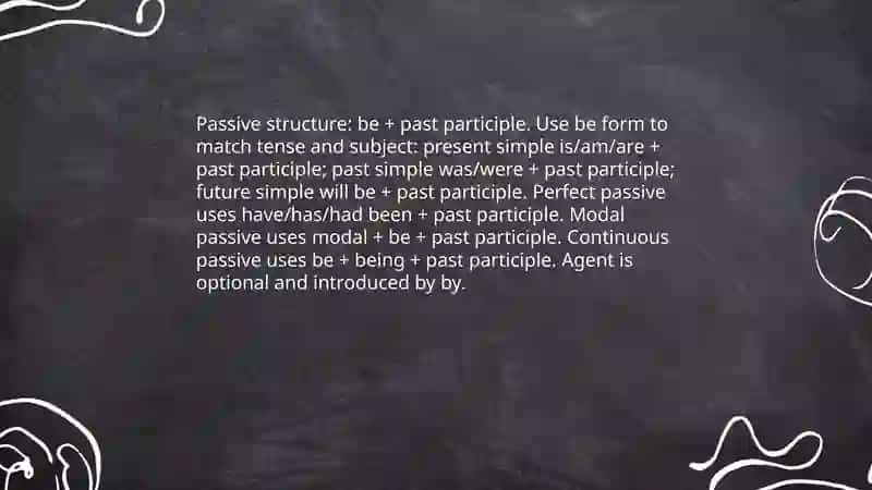 Passiv sifati 4
