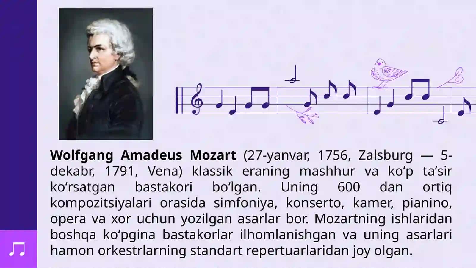 Volfgang Amadey Motsart (1756 – 1791) 4