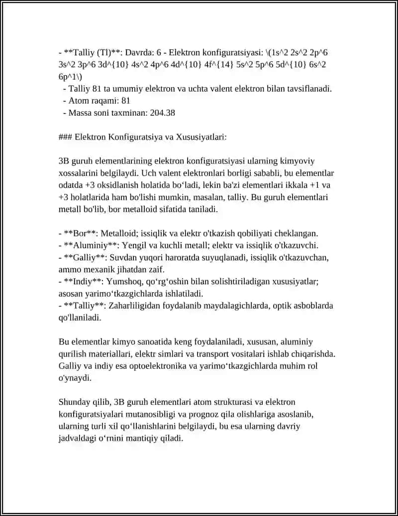 DAVRIY SISTEMANING 3B GURUH ELEMENTLARI 4