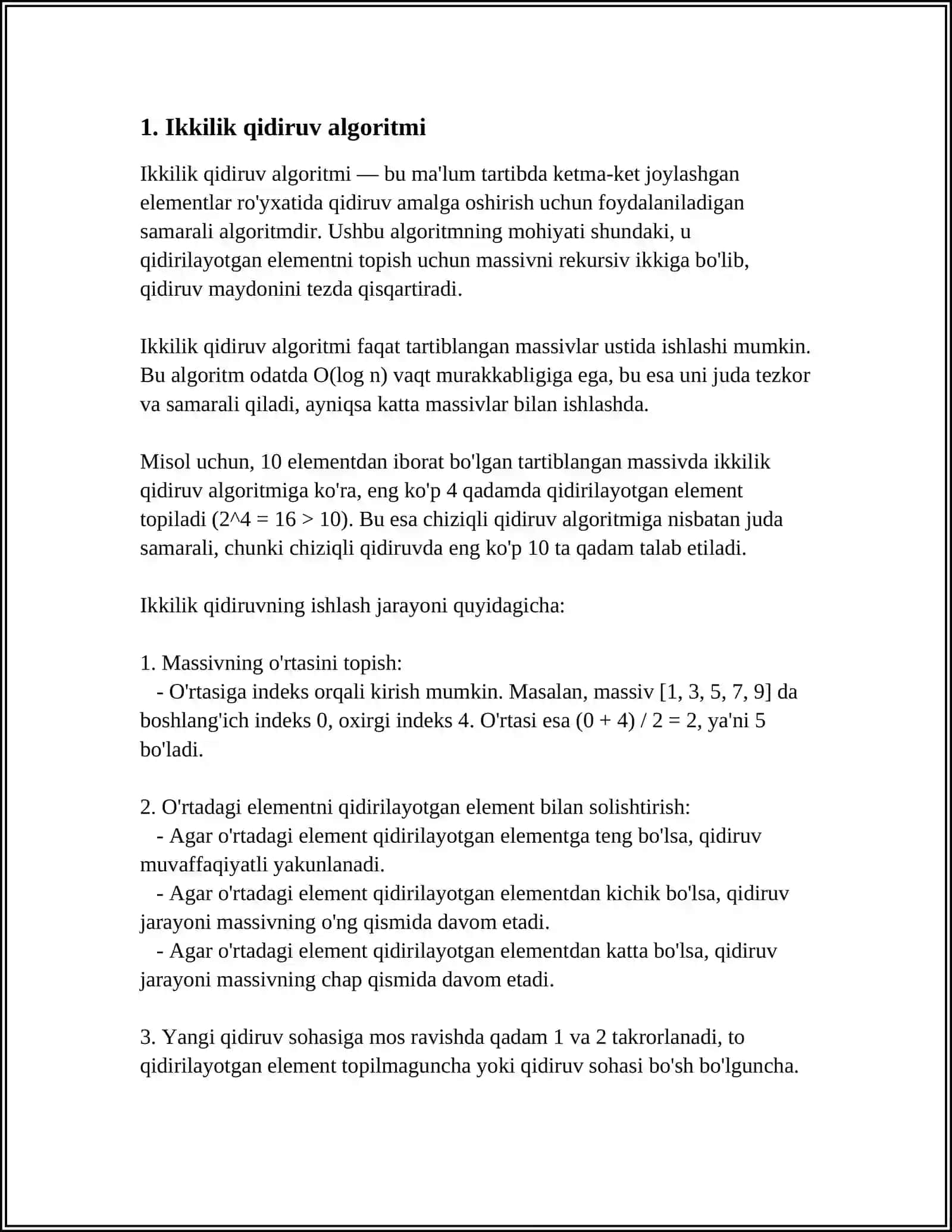 BINAR QIDIRUV 4