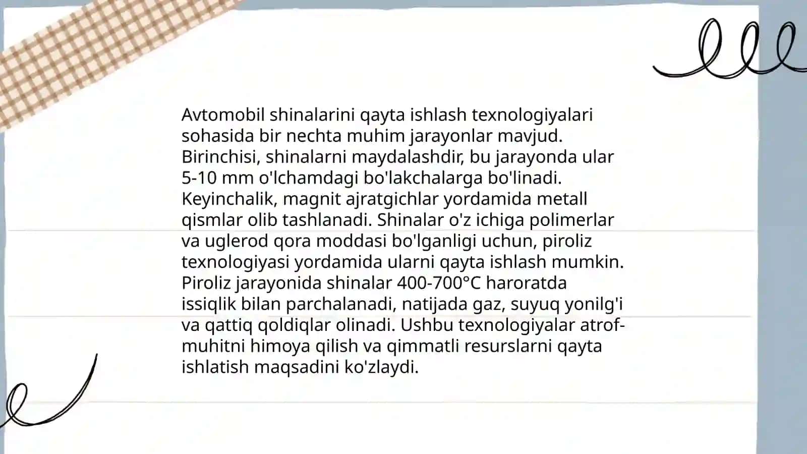 Rezinalarni qayta ishlash 4