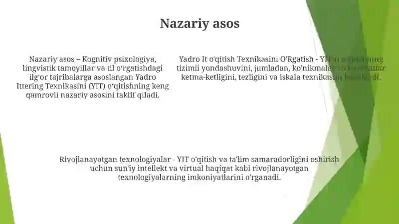 Yadro Itqitish Texnikasini O`Rgatish 4