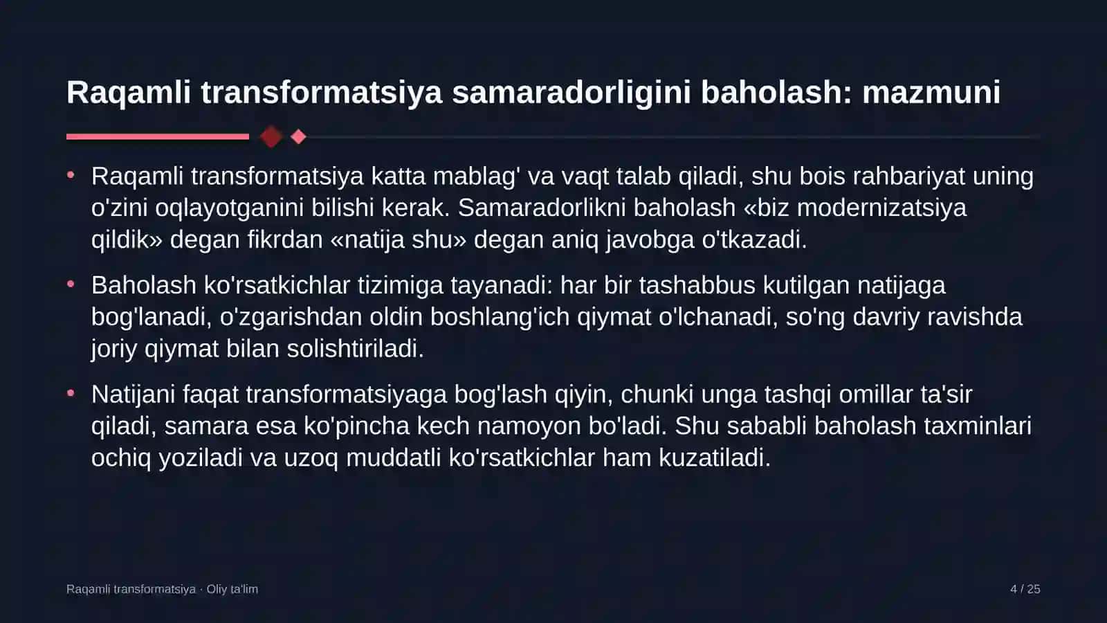 Turizm qishloqlarida raqamli transformatsiya samaradorligini baholash 4