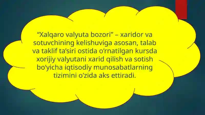 Xalqaro valyuta bozori 4