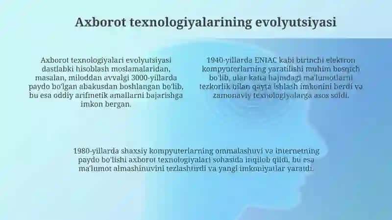 Axborotlashganjamiyatvauningistiqbollari 4