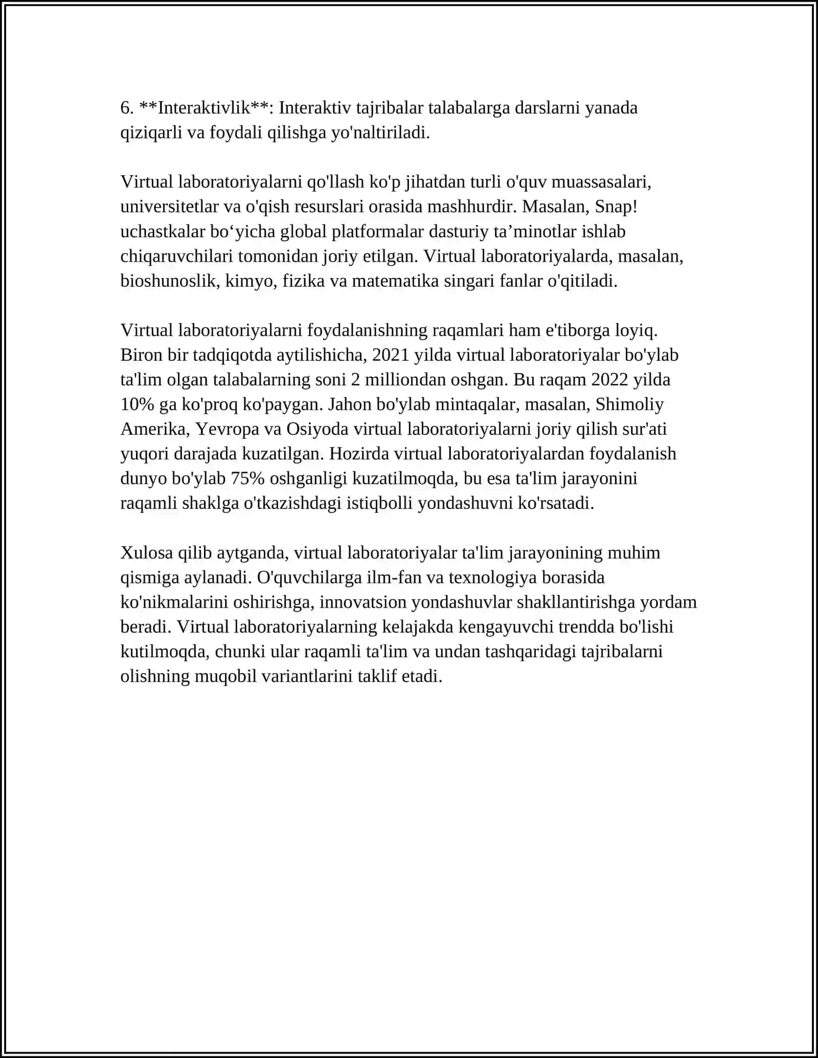 VIRTUAL LABORATORIYALAR YARATISH 4