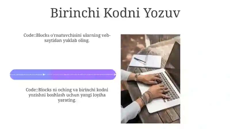 Code::Blocks muhitini kompyuterga o'rnatish 4