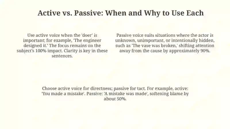 Passive voice 4