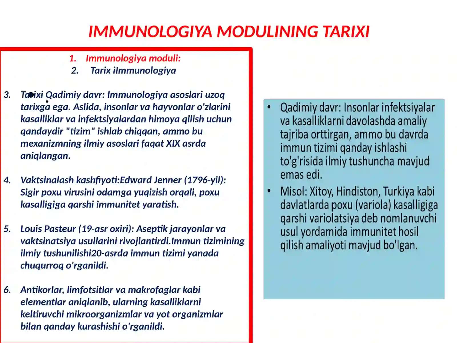 MIKROBIOLOGIYA VIRUSOLOGIYA VA IMMUNOLOGIYA 4
