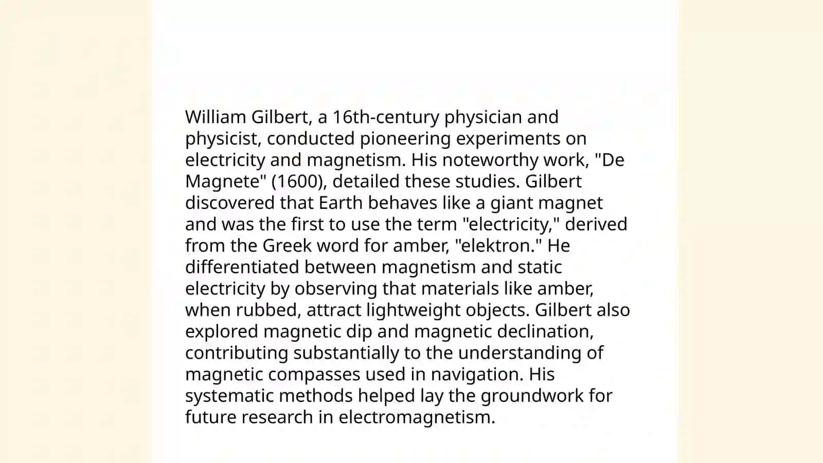 The history of electricity 4