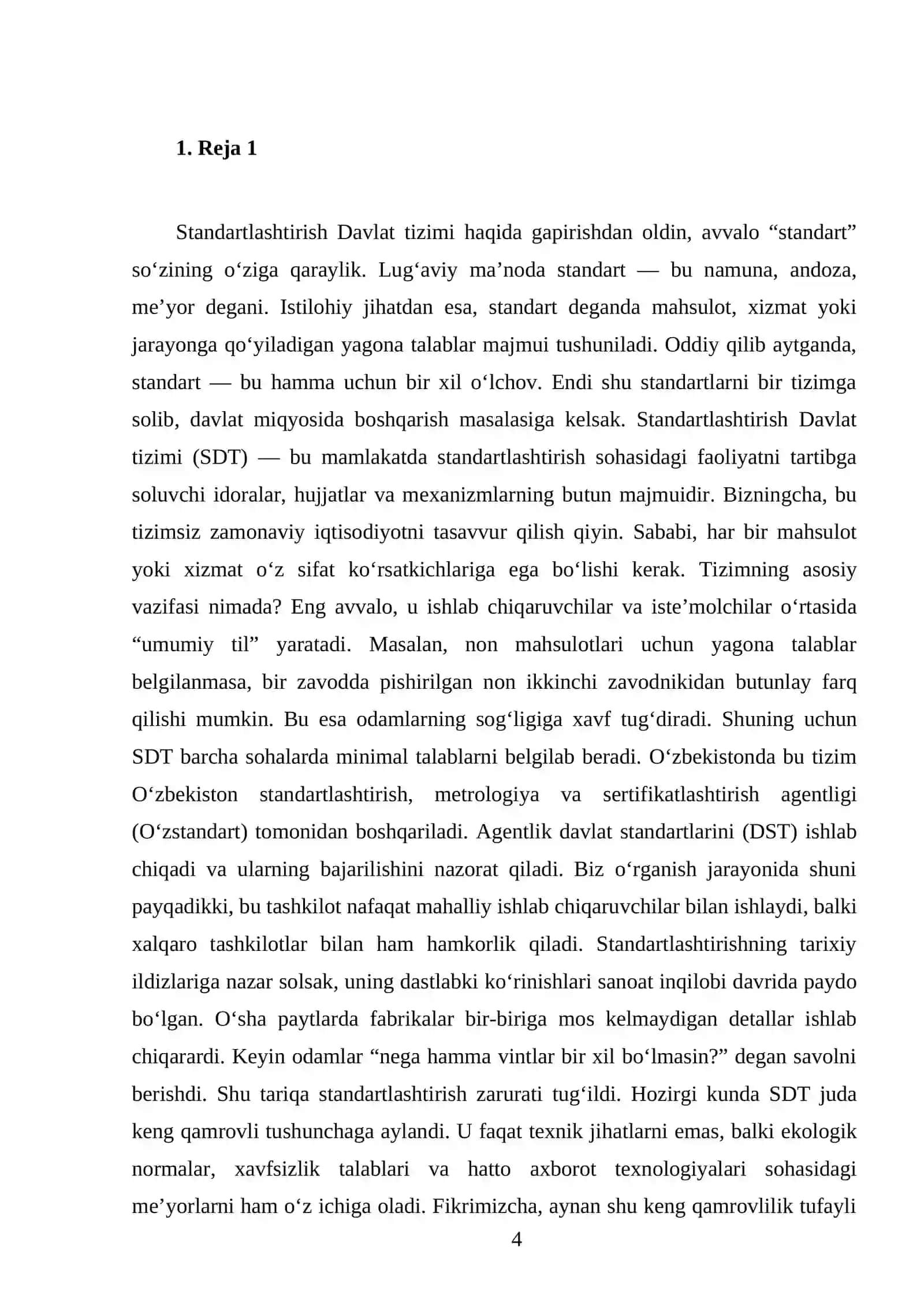 Standartlashtirish Davlat tizimi 4