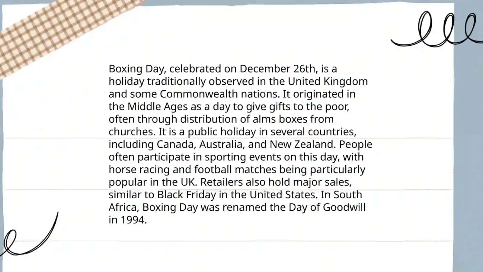 Christmas Celebrations in Great Britain 4
