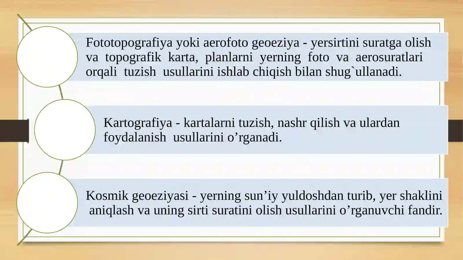 Geodeziyafanining paralakslari 4