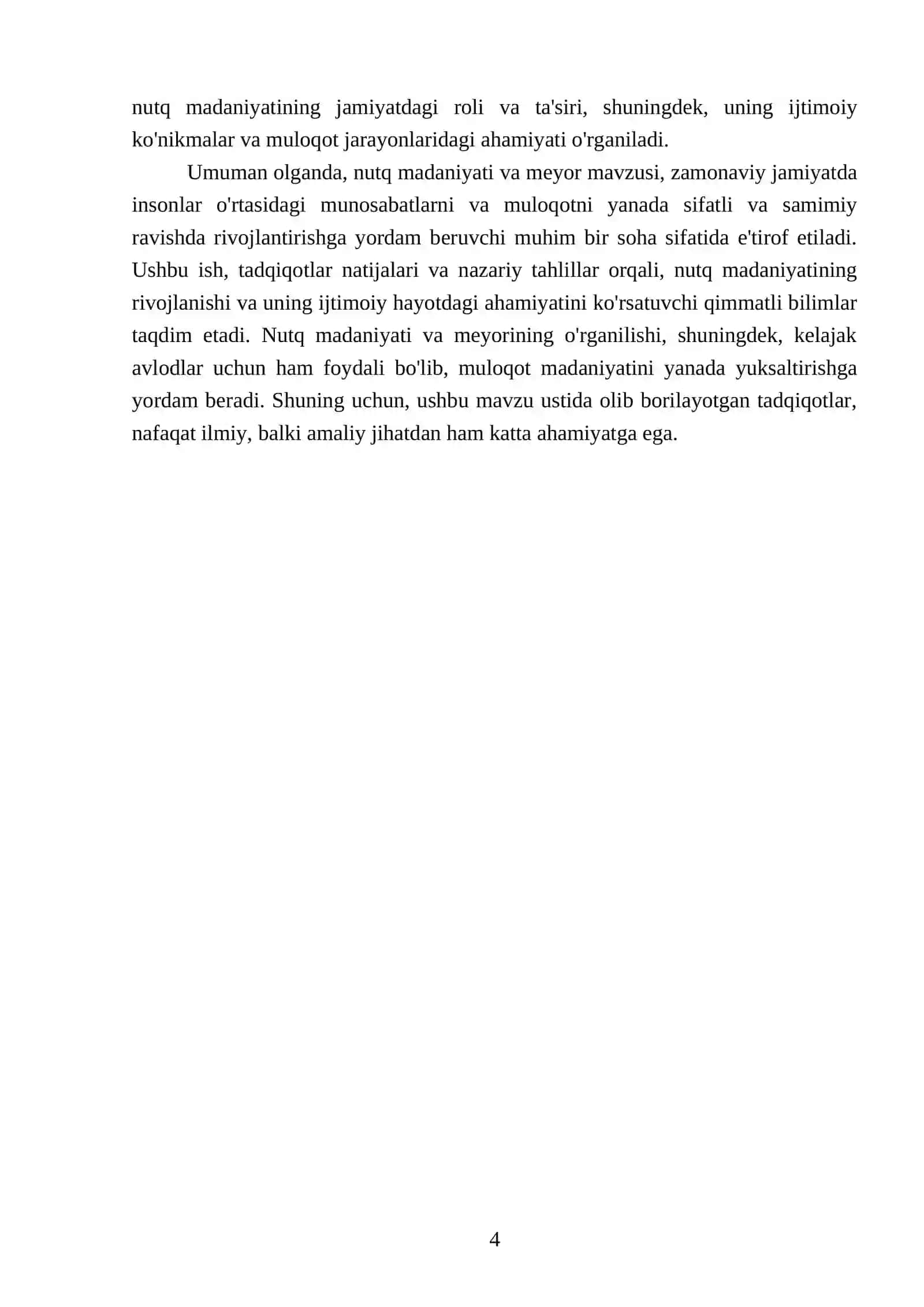 Nutq madaniyati va meyor 4