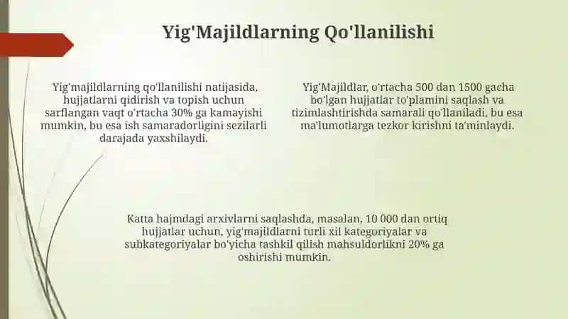 Yig'Majildlar tavsifi 4