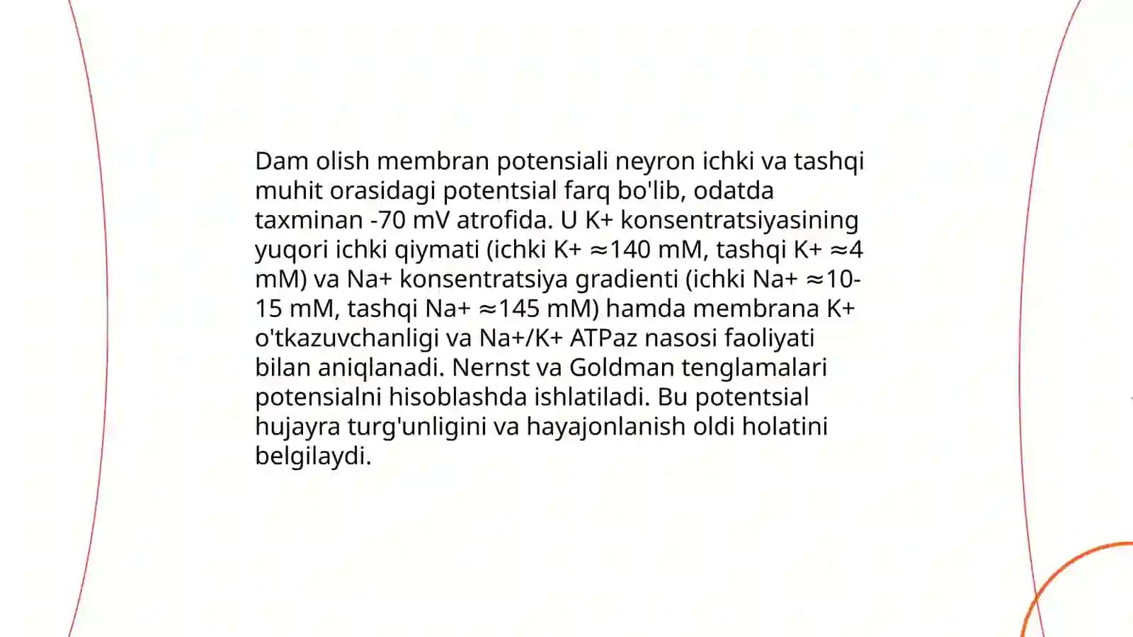 Harakat potensiali 4
