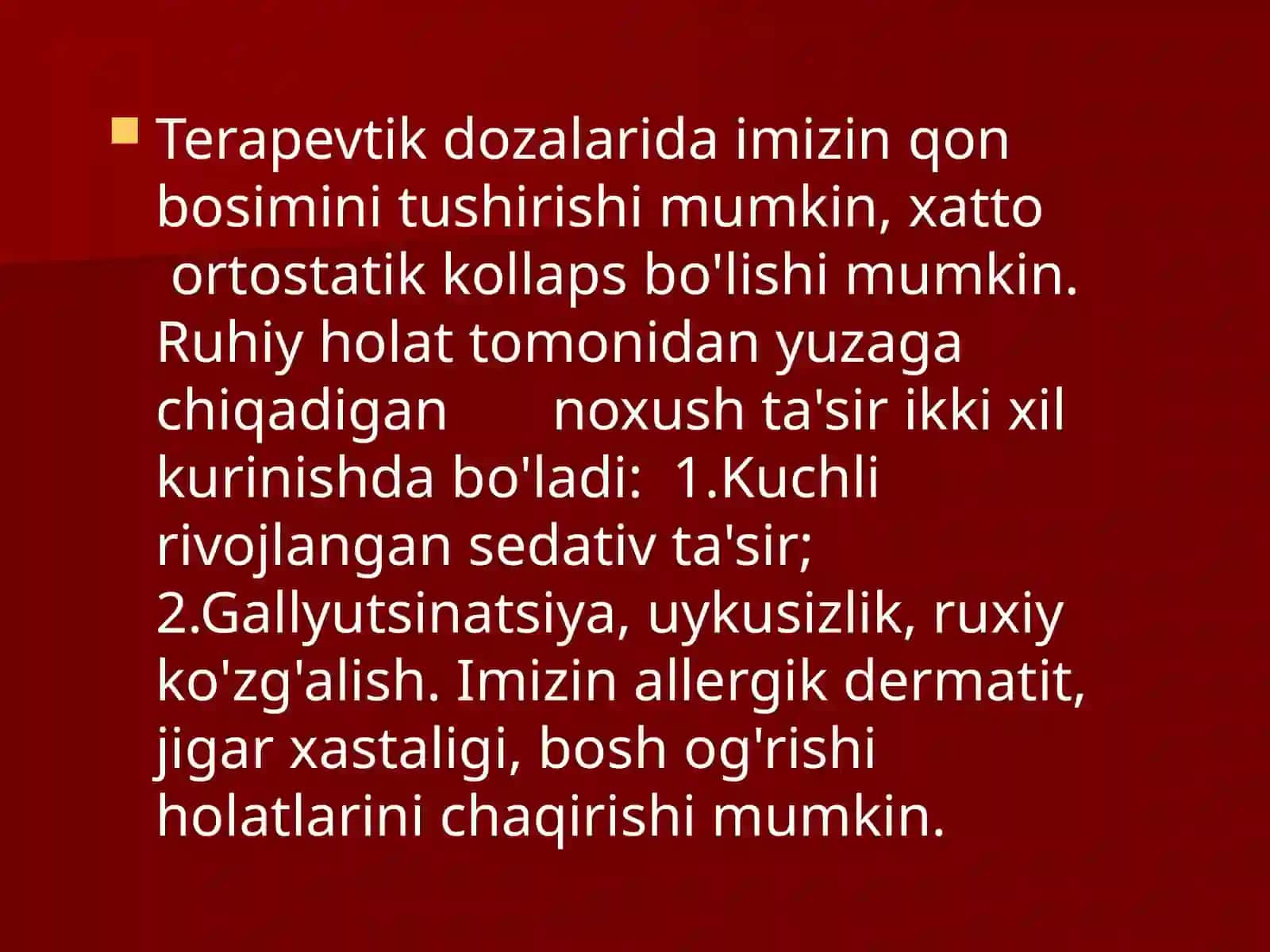 Depressiyaga qarshi moddalar 4