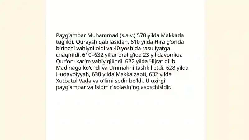 Islom dini tarixi va mohiyati 4