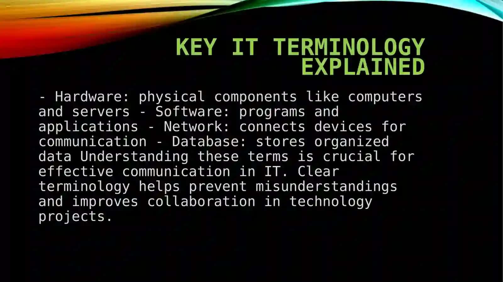 Intelligent technology 4
